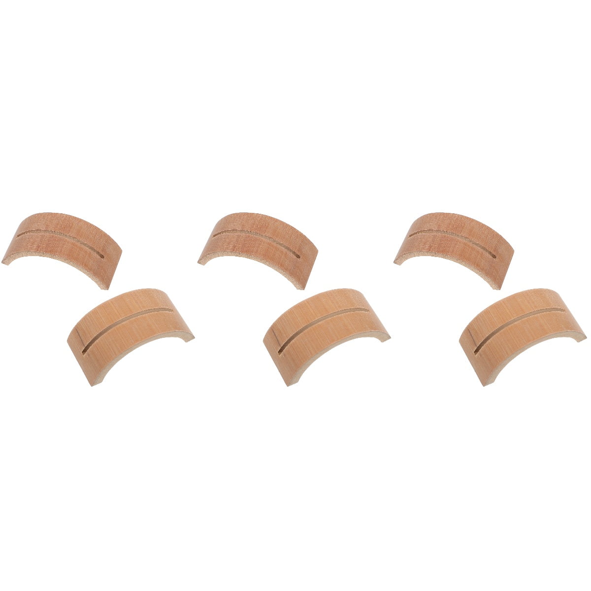 unbranded 6 Pcs Round Fan Holder Retro Style Fan Rack Round Fan Stand ...