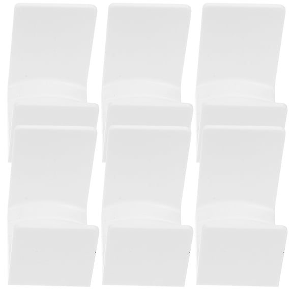 unbranded  6 Pcs Shelf Wall Mounted Pot Rack Coat Hanger Stand Cabinet Organizer