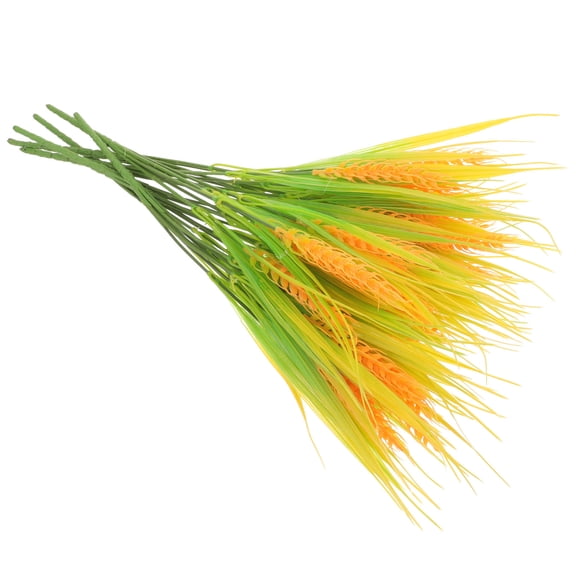 PAMINGONO Ear Of Wheat Simulation Wheat Ear Yellow 6Pcs Home Owners Decorative
