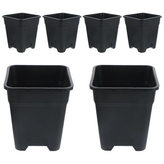unbranded 6 Pcs Starter Pots Planting Planter Root Control Practical Flowerpots