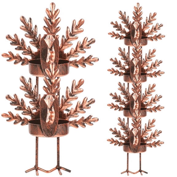 unbranded  6 Pcs Iron Candle Stand Support Holders for Candlesticks Decor Coffee