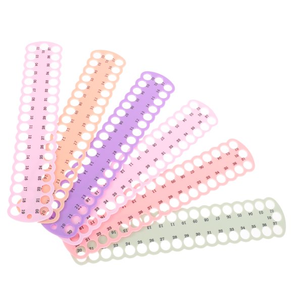 unbranded  6 Pcs Threaded Board Hat Needlework Fabric Holder Threaders