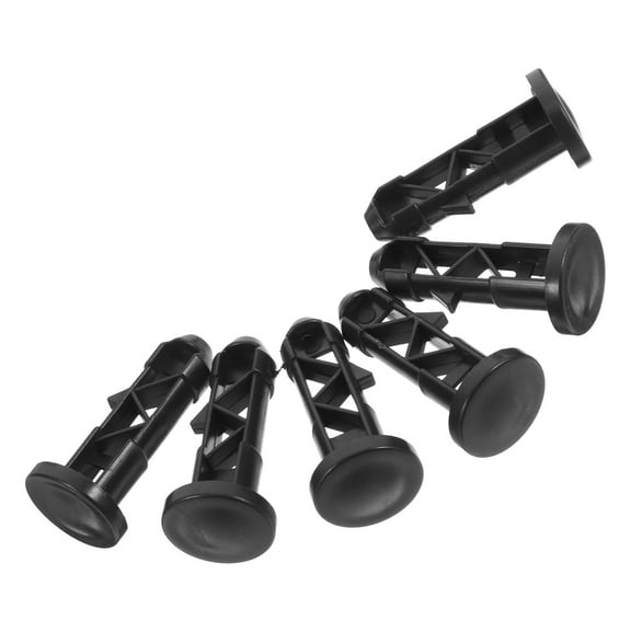 unbranded 6 Pcs Trash Can Latch Bin Lid Hinge Pins Wheeled Trash Can Hinged Pins Accessories For Household And Commercial Wheelie Trash Bins Black