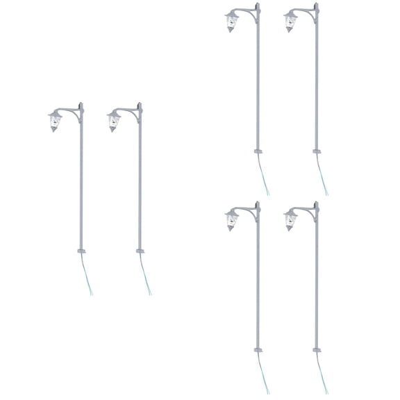 unbranded 6 pcs  Sand Table Street Lamp Models Yard Light Models Sand Table Lamp Post