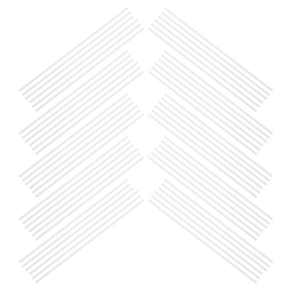 KALLORY Diffuser Stick Polyester White For Retailers 60Pcs 7.9In