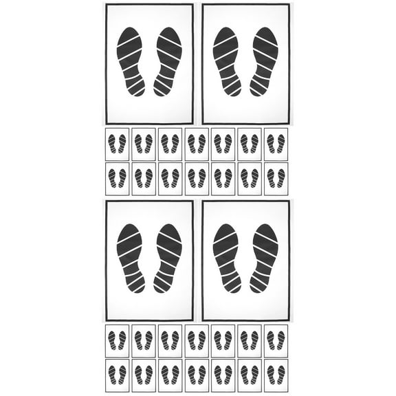 unbranded 60 pcs  Disposable Car Foot Mats Floor Protection Mats Car Floor Mats Paper Floor Mats