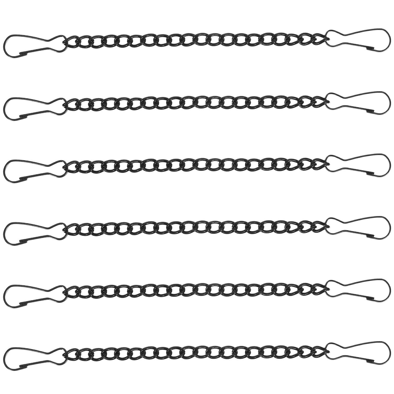 unbranded 6pcs Black Picture Hanging Chains Versatile Hanging Chains ...
