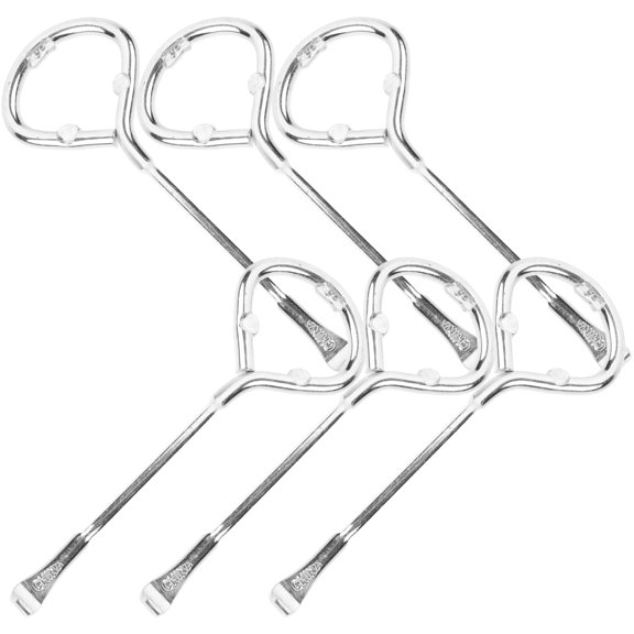 KHBUAB 6Pcs Steel Bucket Opener Set with Ergonomic Design for Home and Industrial Lid Removal