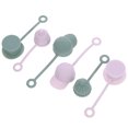 thumbnail image 1 of KALLORY Straw Cover Cap Silicone 6Pcs 3.5*1.0*0.8In, 1 of 8