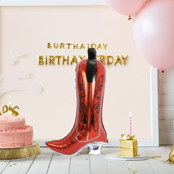 OUNONA Bachelorette Party Balloons Brown Aluminum Foil 6Pcs