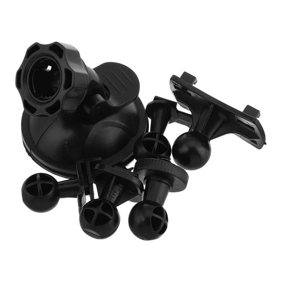 unbranded 6pcs Plastic Suction Cup Car Mount Bracket With Screw Buckle Driving Recorders Cameras For Secure Windshield And Dashboard Installation