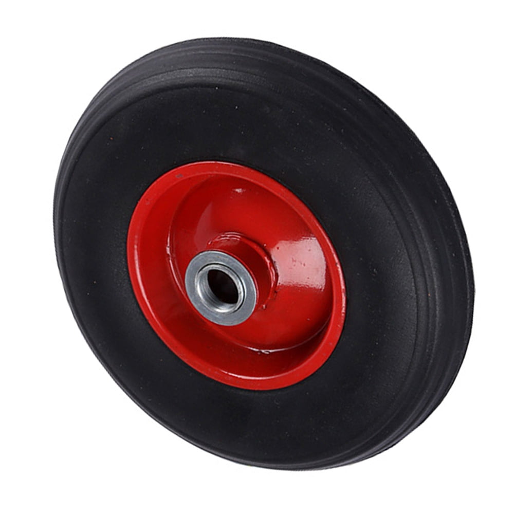 unbranded 8 Inch Diameter 230MM Medium Mute Solid Rubber Wheels 250 ...