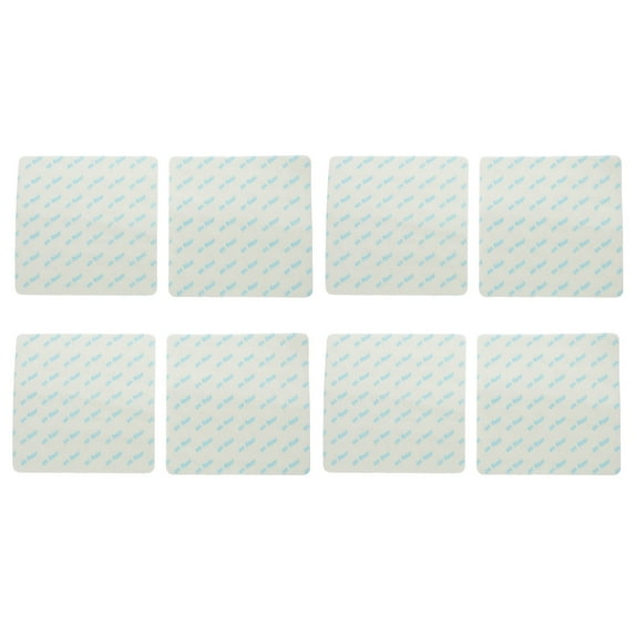 unbranded  8 Pcs Carpet Tape Rug Corner Grippers Double Sided Flooring White