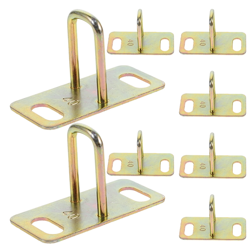 unbranded 8 Pcs Electric Motorcycle Seat Lock Replacement Parts Golden