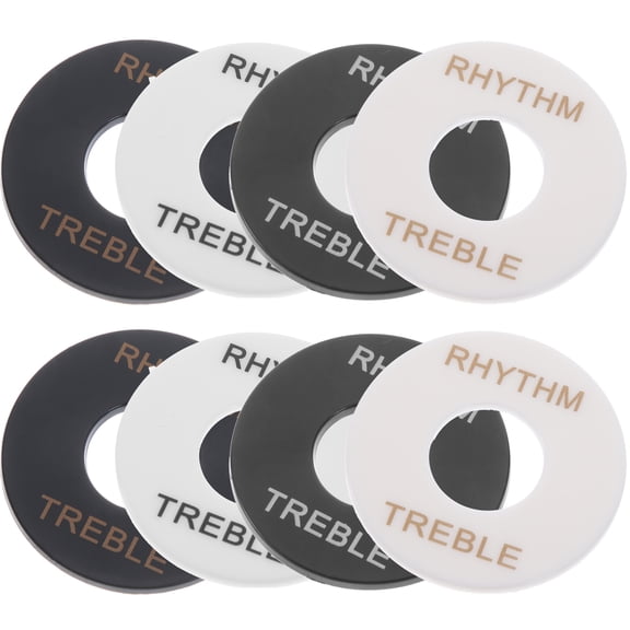 unbranded 8 Pcs Gear Switch Gasket Guitar Tone Changer 3.5x0.1cm