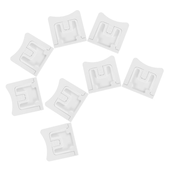 unbranded 8 Pcs Child Safety Lock Tumbler Accessories High Temperature Resistant White