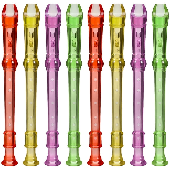 unbranded 8 Pcs Instrument Pan Flute Mini Recorder Small Clarinet Student