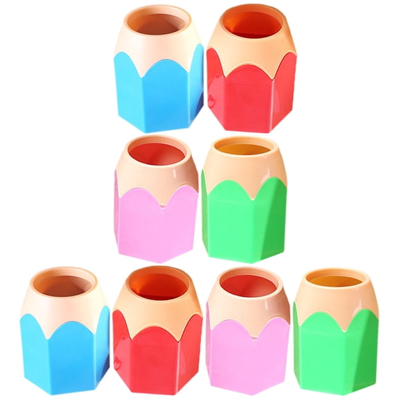unbranded  8 Pcs Pencil Tip Holder Silverware Organizer Cup Holders Lead Pencils