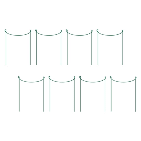 unbranded 8 Pcs Plant Support Frame Rack Flower Holder for Plants Tall Flowering