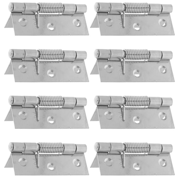 unbranded 8 Pcs Sliding Smart Door Lock Stainless Steel Hinge