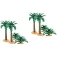 thumbnail image 1 of unbranded 8 pcs  Mini Palm Tree Scenery Architecture Fake Palm Trees Sand Table Building Model, 1 of 8