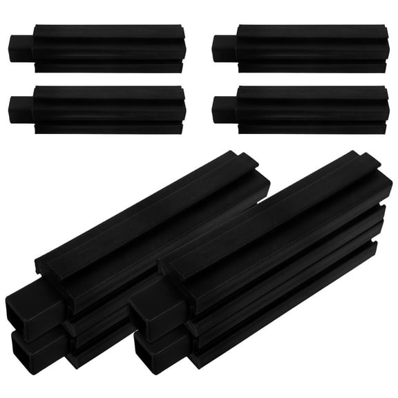 8pcs Plastic Planter Box Legs for Raised Garden Beds, Outdoor Vegetable Planter Stands, Easy Installation Support