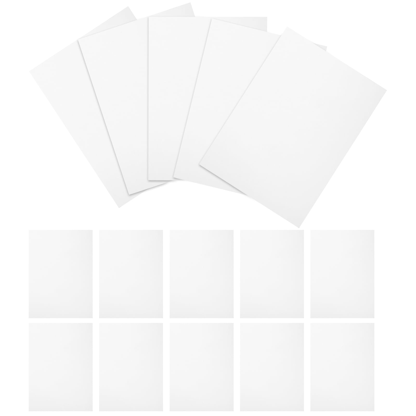 unbranded A4 100 Sheets White Printer Paper for General Users and Drawing