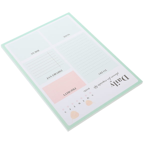 unbranded  Academic Planner Management Schedule Calendar Daily Notepad Notebook Work Green