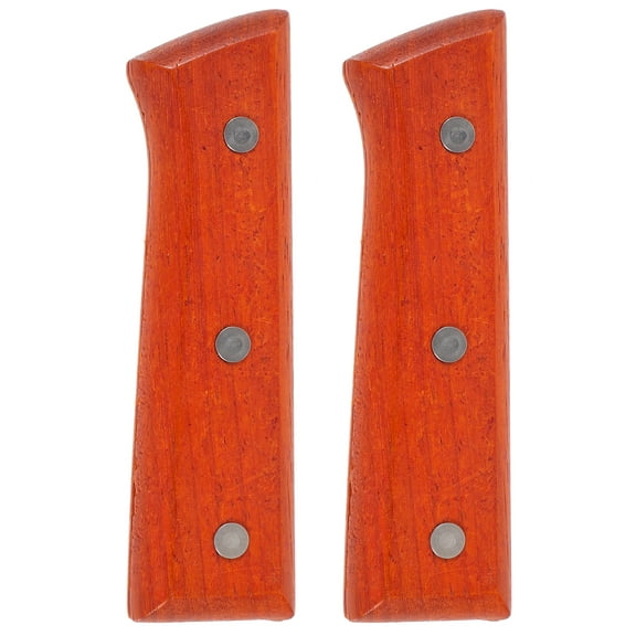 Wood Knife Handle for Kitchen Knife Repair Replacement Handle for Outdoor Use Red 1 Piece