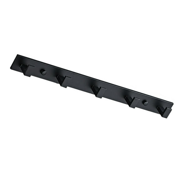 unbranded Accessories Wardrobe Hook Laundry Hooks 46.3x6cm Black