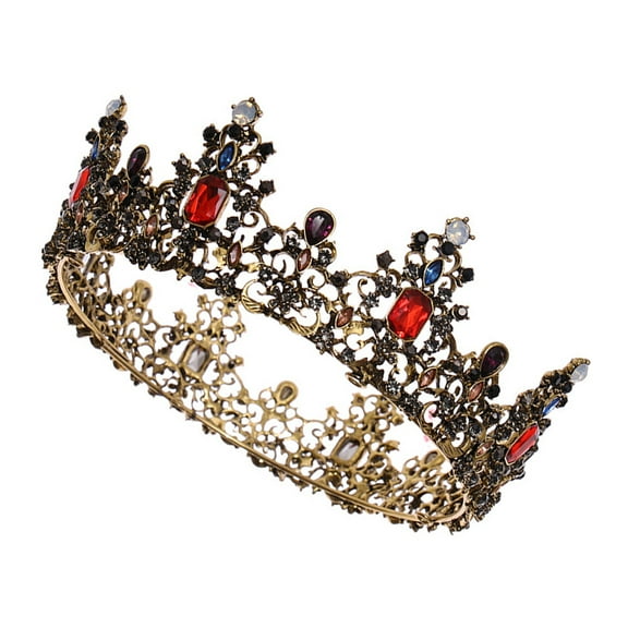 unbranded Accessories for Women Colorful Crystals Crown Bride