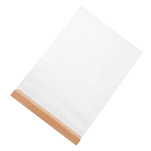 unbranded Acrylic Display Stand Holder Menu Sign Desktop Flyer Transparent
