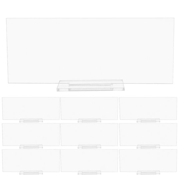 unbranded Acrylic Invitations Blanks Display Racks LED Board Banquet ...