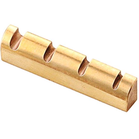 unbranded Adjustable Nut Banjo Bridge Saddle Acoustic Guitar Bass Golden