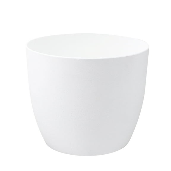 unbranded African Violet Plant in Pot Planter Water Bulb Garden Pot for Desk 15X13cm White