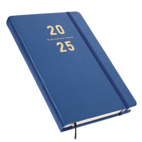 GOOHOCHY Office Writing Notebook Simple Design Dark Blue 1Pack
