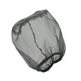 thumbnail image 1 of Black Engine Air Filter Cover Cap Compatible with Most Cylindrical Car Air Filters, 1 of 8