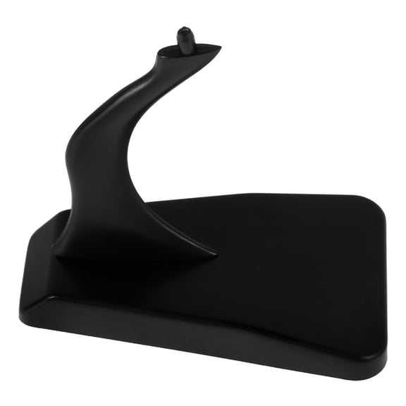 OULII Model Aircraft Stand Black Plastic Base for Office Display and Nail Shop Use