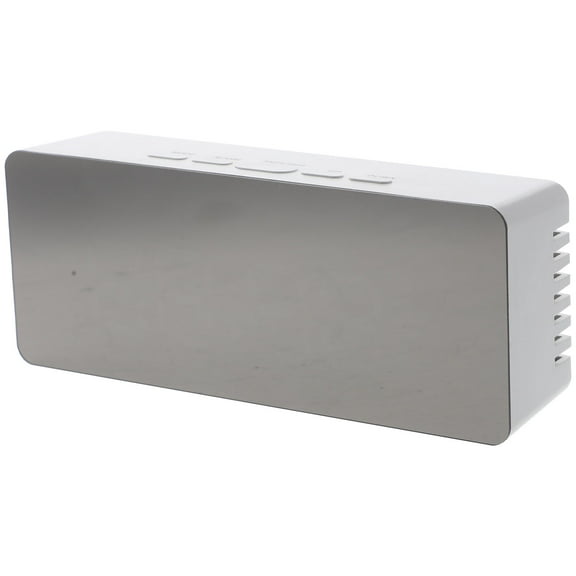 unbranded Alarm Clock Radio Clocks Bedside Electronic Mirror Dark Mode Student