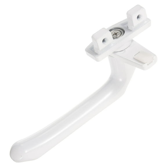 unbranded Aluminum Alloy Window Handle Screen Door Push Button Latch Op Crank White