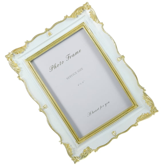 unbranded  Antique Photo Frame Plate Triple Picture Frames Retro Beige
