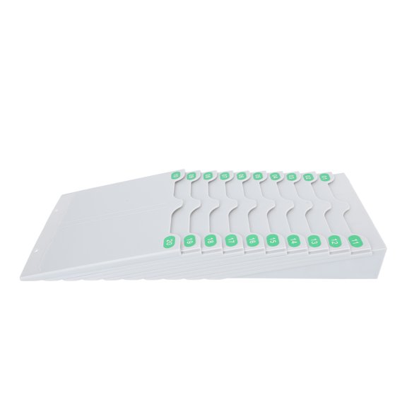 1pc Office Attendance Cards Shelf Flexible Storage Holder for Factory Use