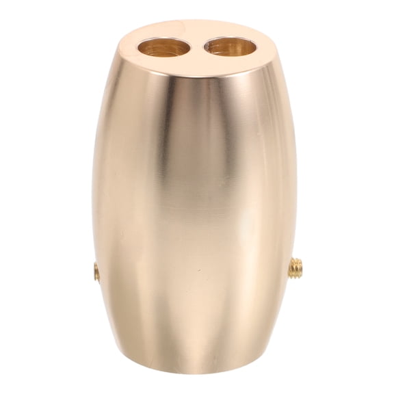 OUNONA Versatile Golden Audio Cable Splitter Ring for Clear Sound Transmission