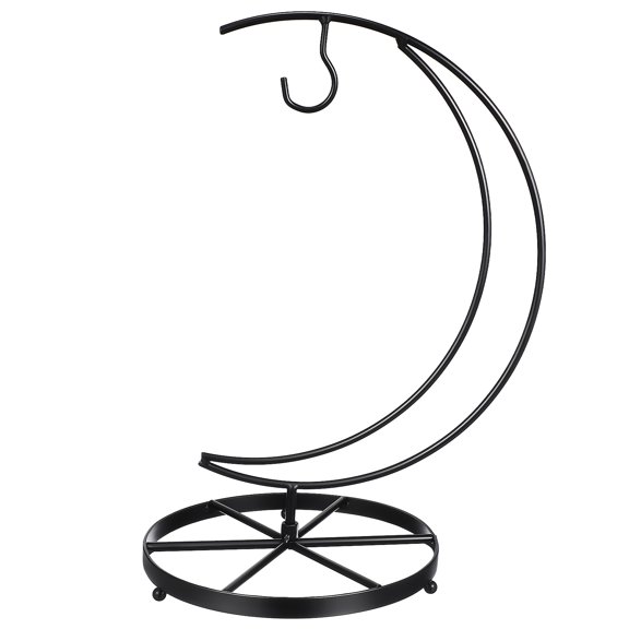 unbranded Banana Tree Holder Ornament Display Stand Chameleon Windows Mirror Decor Black