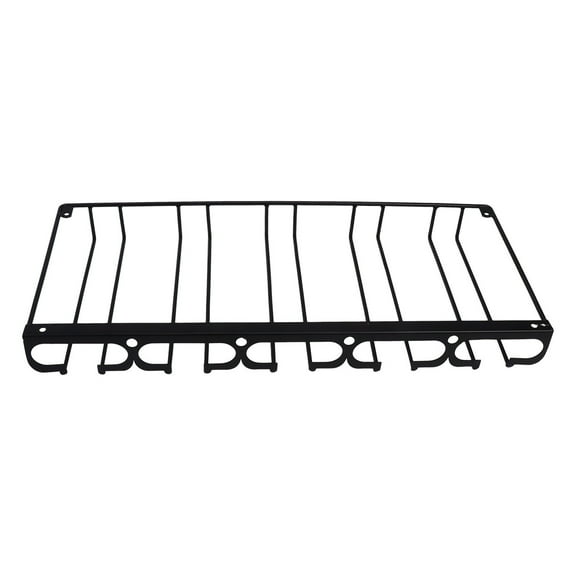 unbranded  Bar Table Wrought Iron Wine Glass Holder Cup Rack