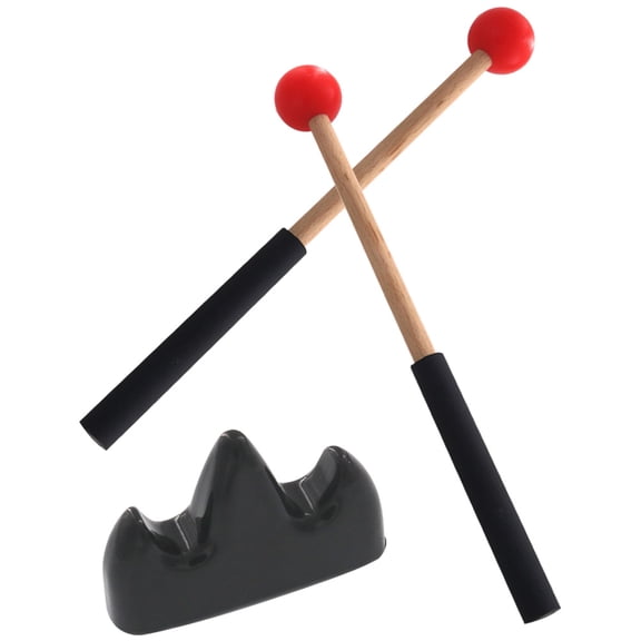 MERRYHAPY Musical Instrument Use Tongue Drum Mallet 1 Set 2x0.7x1.5in
