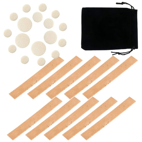 HEALEEP Cork Clarinet Instrument Repair Kit Assorted Color Clarinet Enthusiasts 28-Piece Set