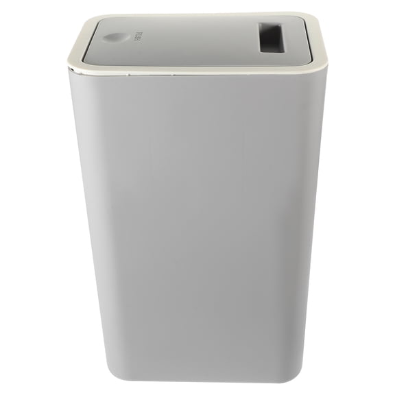 unbranded  Bathroom Bin with Lid Kitchen and Trash Can Slit Press-type Storage Bucket