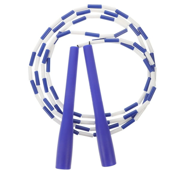 unbranded Beaded Jump Rope Jumping Professional Blue Fitness Child