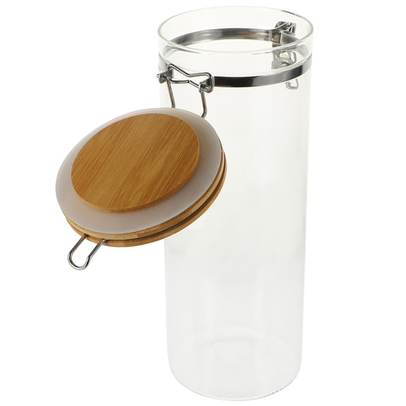 Transparent Vacuum Seal Jar for Restaurant Storage, 27.2 x 10 x 10 CM, Airtight Food Container for Kitchen Organization